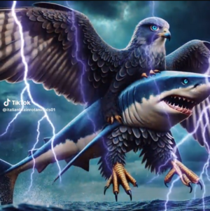 FalcoSqualus Tyranna Velociraptor