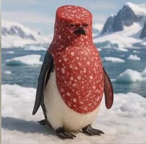 Salamino pinguino