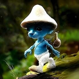 Smurf Cat